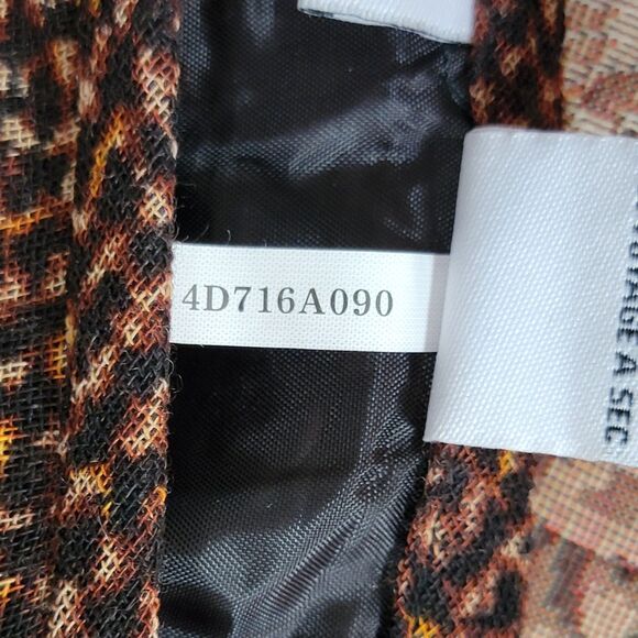 Kasper Skirt Womens 14 Brown & Black 100% Wool Lined Career Modest Flare Midi - Picture 11 of 11